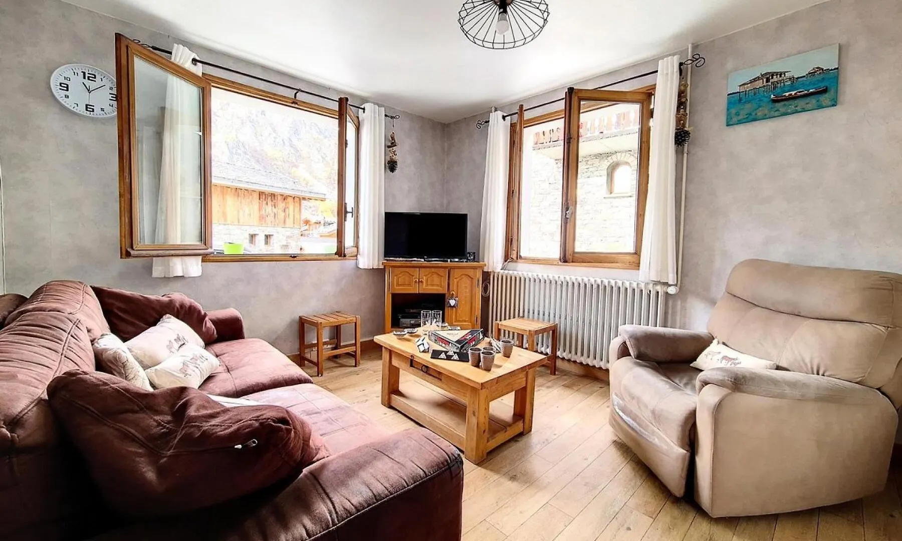 Residence Saint Marcel - Chalet Familial - Centre Village De St Marcel - Terrasse Ouest Mae-2924